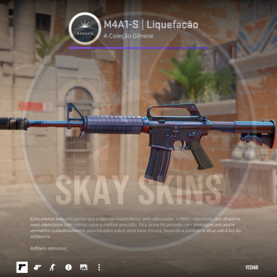 M4A1-S | Liquidation (Minimal Wear)