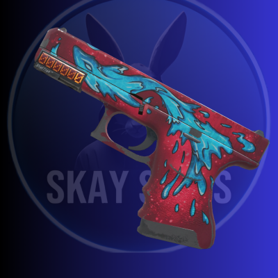 StatTrak™ Glock-18 | Water Elemental (Field-Tested)