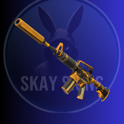 M4A1-S | Golden Coil (Well-Worn)